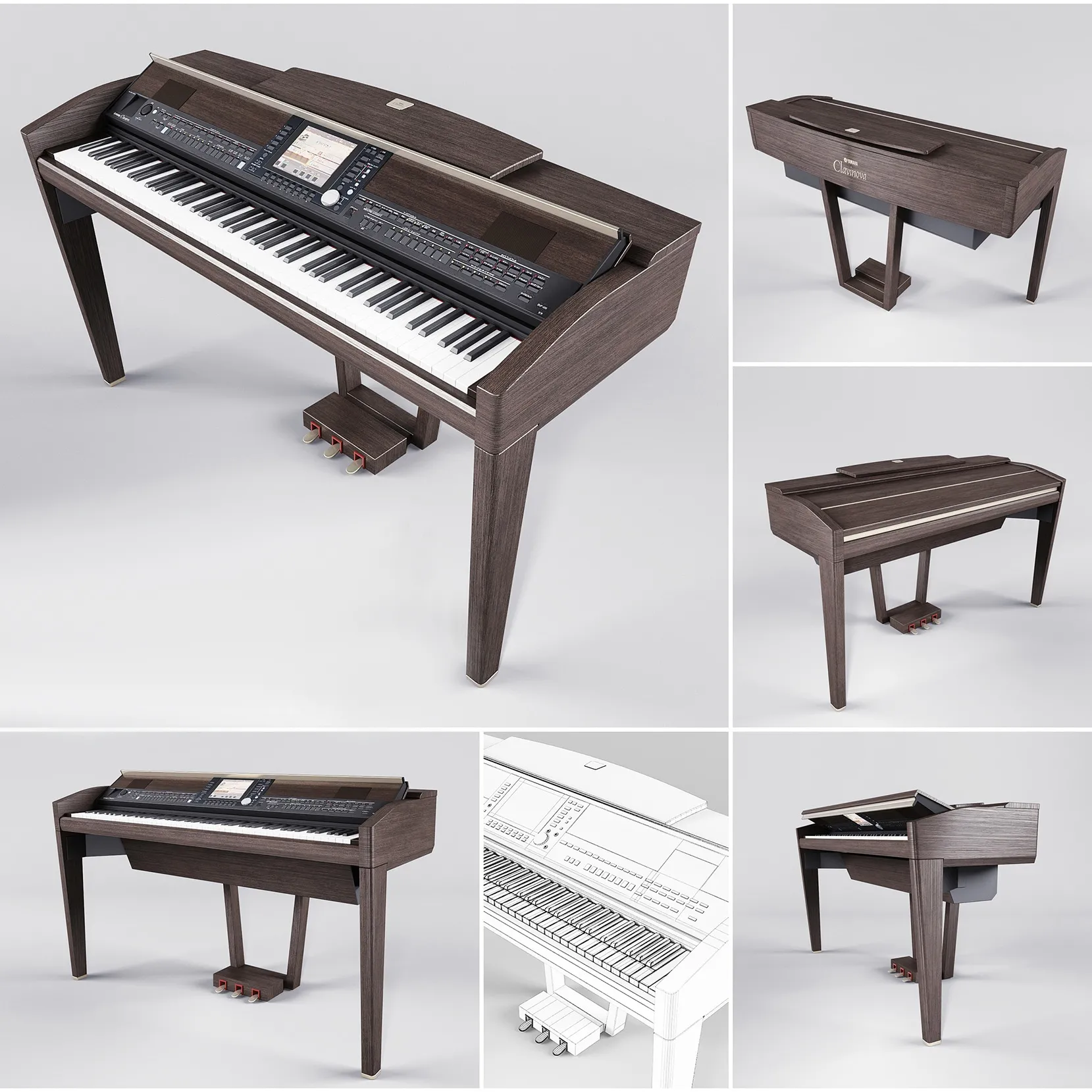 other-models – Piano 698 3D Model
