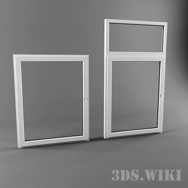 other-models – Plastic windows 3D Model