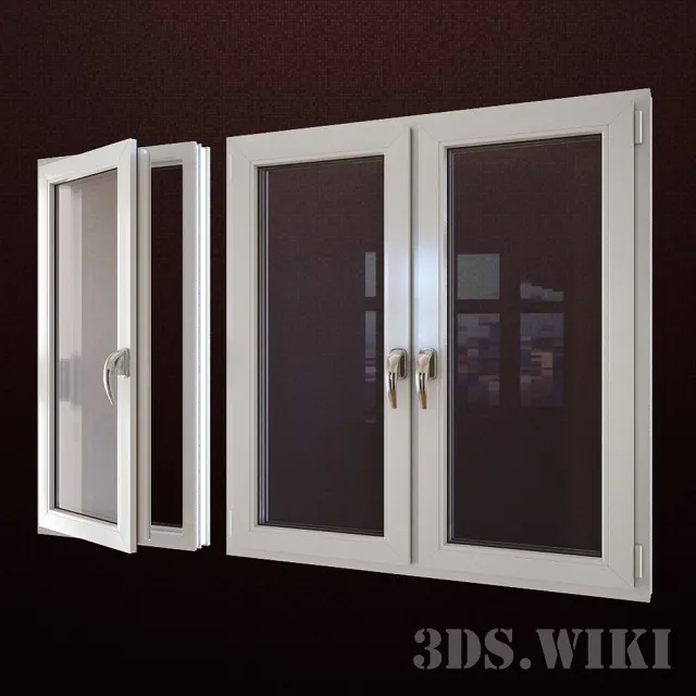 other-models – Plastic windows Rehau Intelio 3D Model