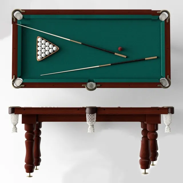 other-models – Pool table 7ft 3D Model