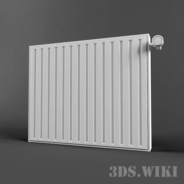 other-models – Rectangular radiator 3D Model