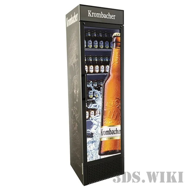 other-models – Refrigerator for beer Krombacher 3D Model