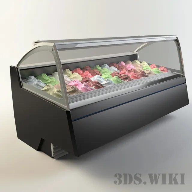other-models – Refrigerator / showcase GeloStandard Elite 3D Model