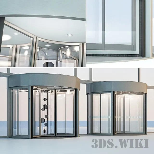 other-models – revolving door 3D Model