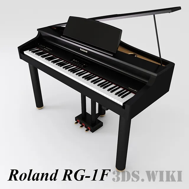 other-models – Roland RG-1F Digital Mini Grand Piano 3D Model