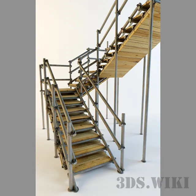 other-models – Scaffolding ladder 3D Model