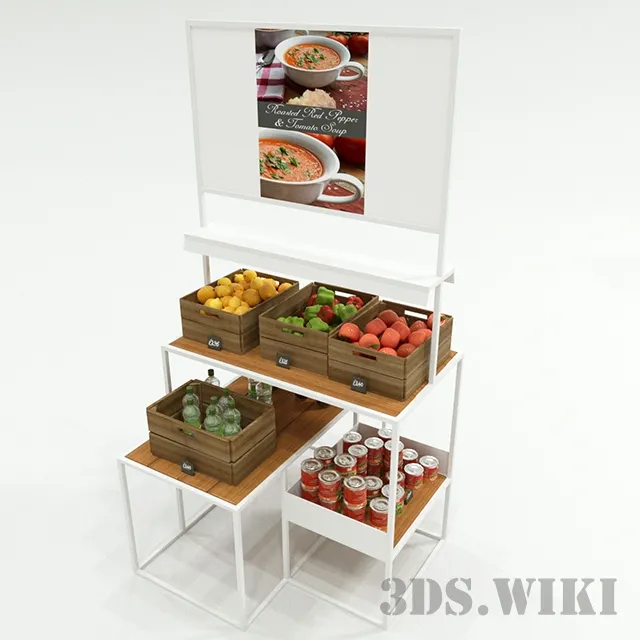 other-models – Set for making tomato soup 3D Model