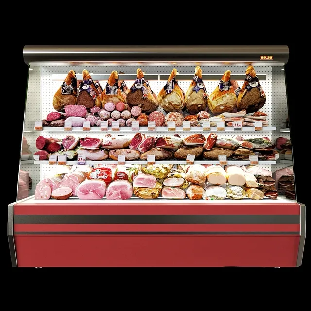 other-models – Shelves with meat 5 3D Model