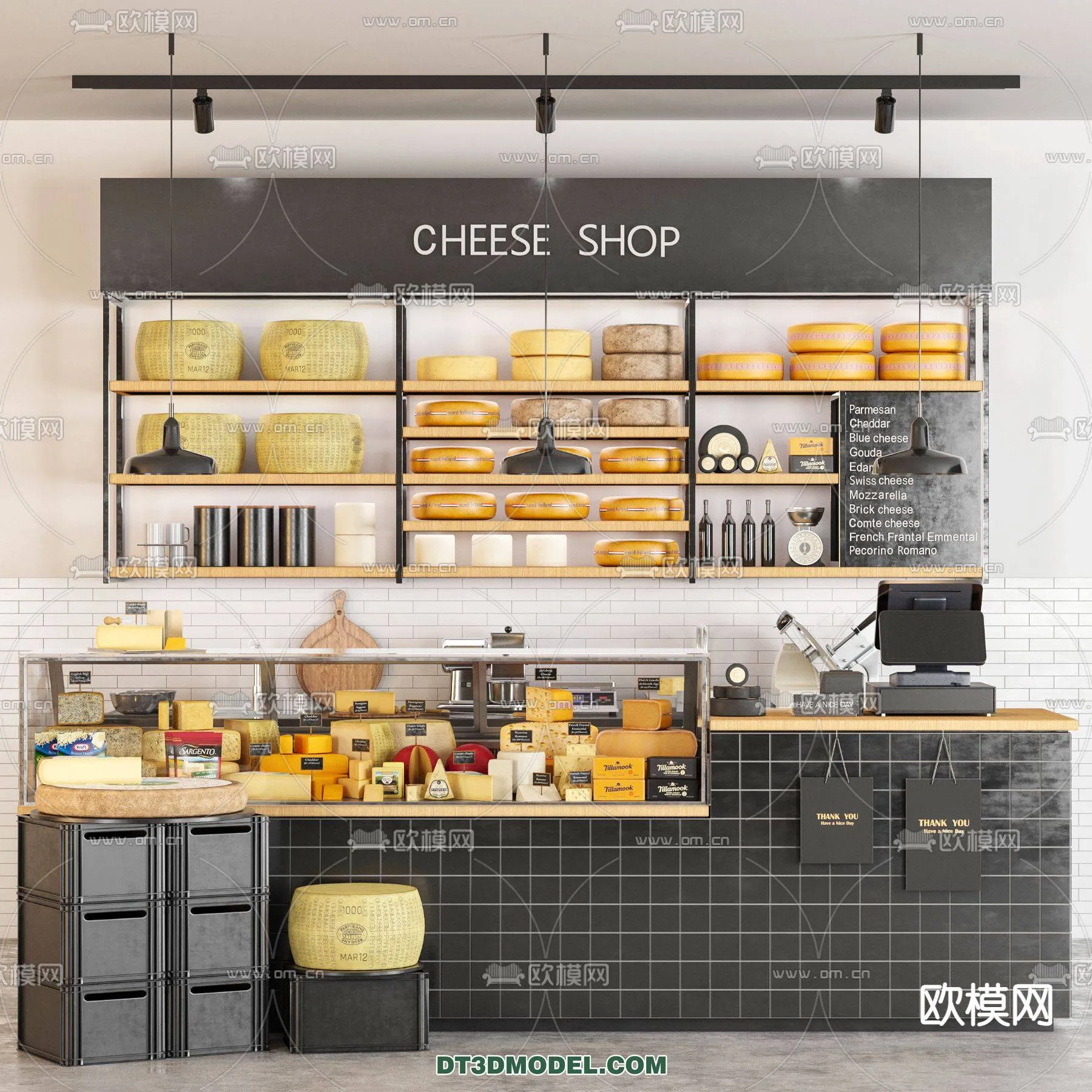 OTHER MODELS – SHOP – CORONA – 3D MODEL – 3047