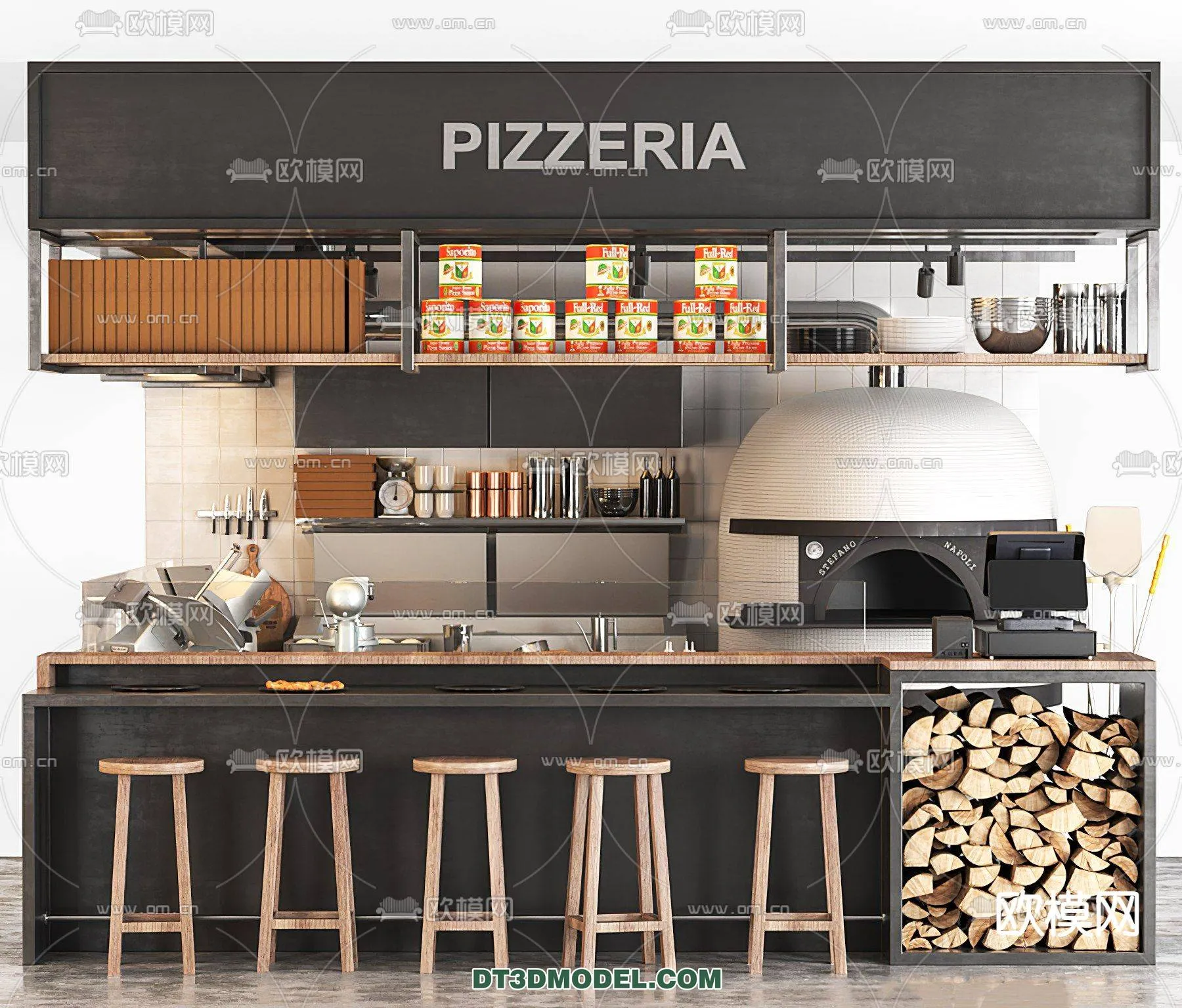 OTHER MODELS – SHOP – CORONA – 3D MODEL – 3051