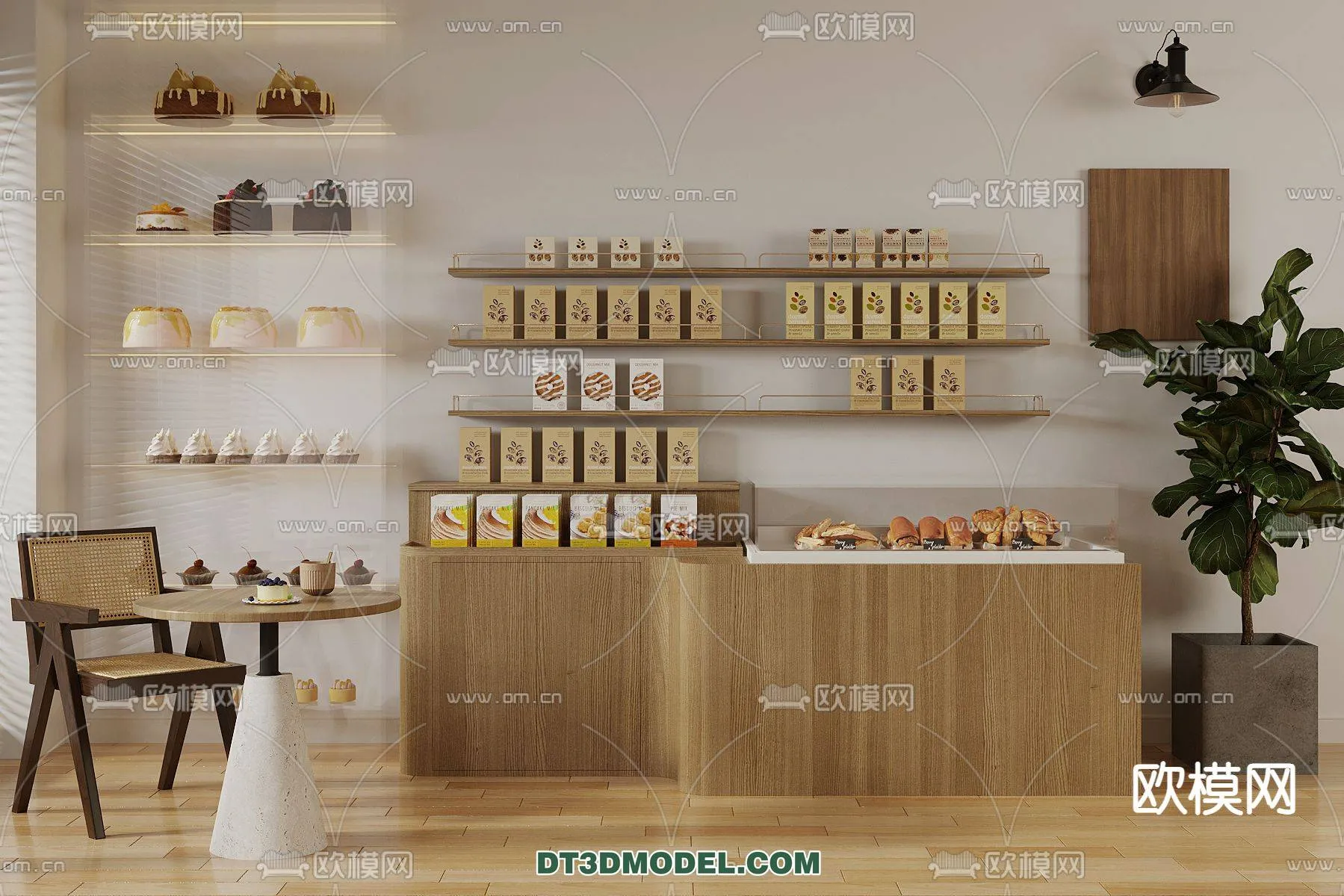 OTHER MODELS – SHOP – CORONA – 3D MODEL – 3106