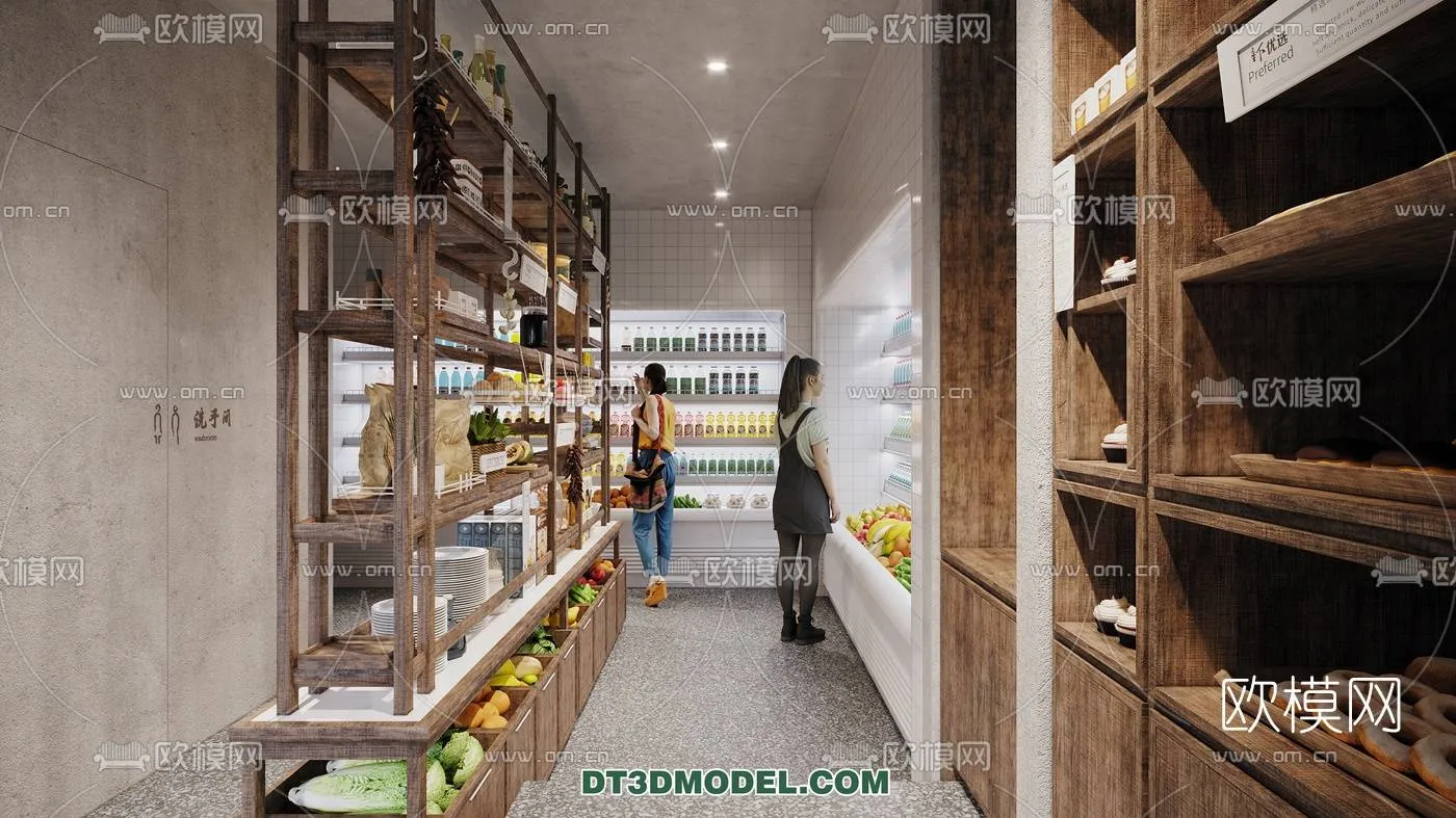 OTHER MODELS – SHOP – VRAY / CORONA – 3D MODEL – 3041