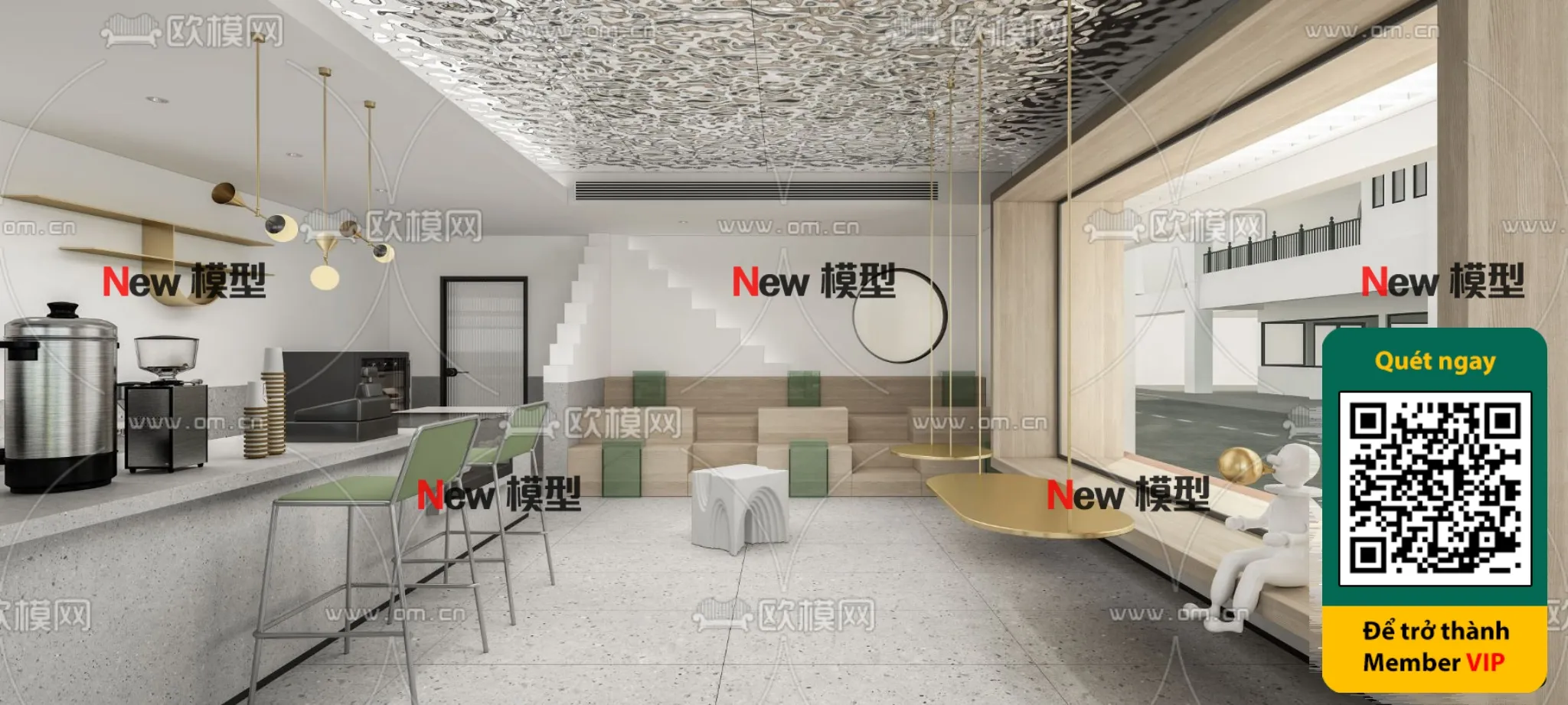 OTHER MODELS – SHOP – VRAY / CORONA – 3D MODEL – 4223