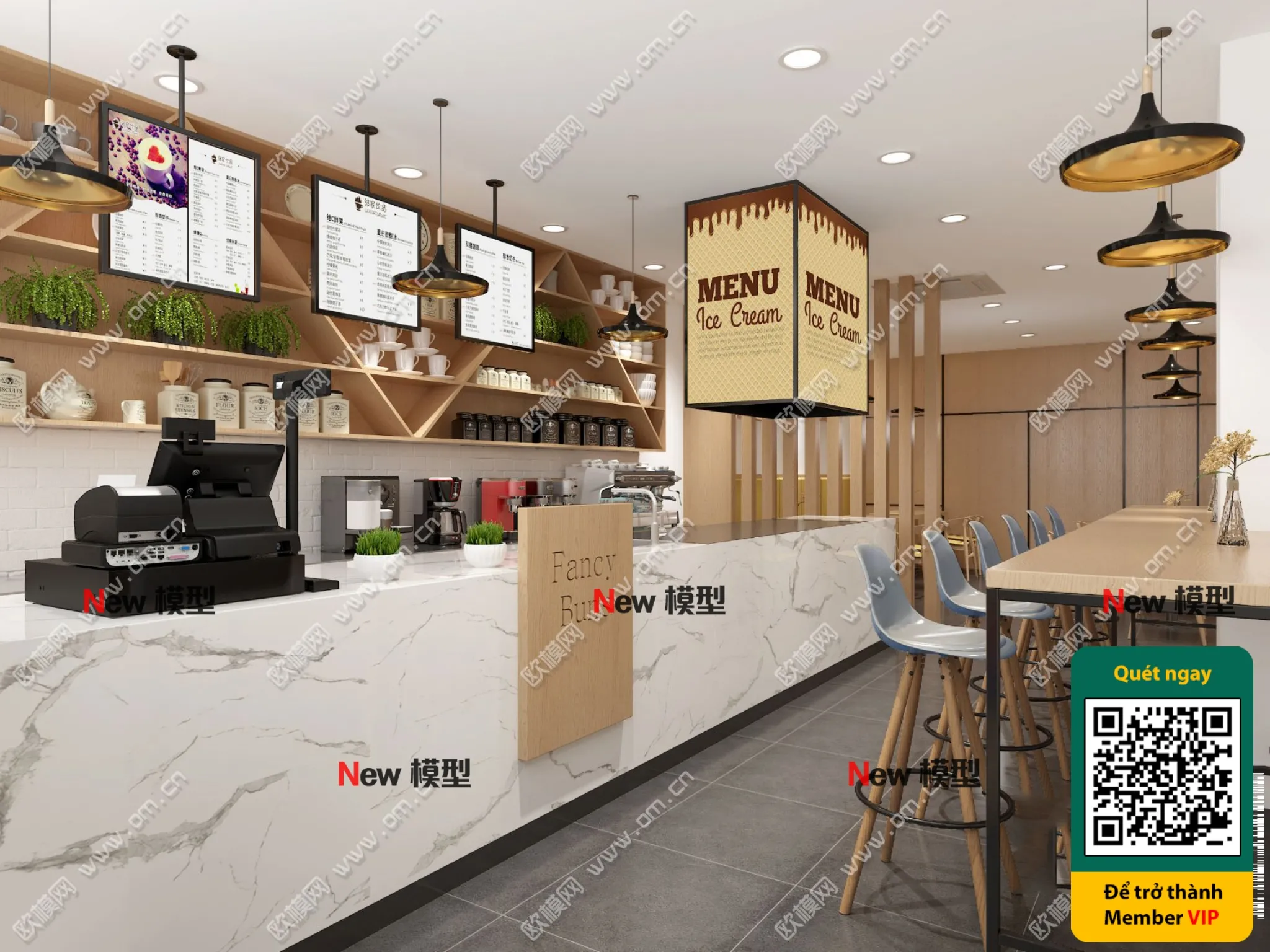 OTHER MODELS – SHOP – VRAY / CORONA – 3D MODEL – 4228