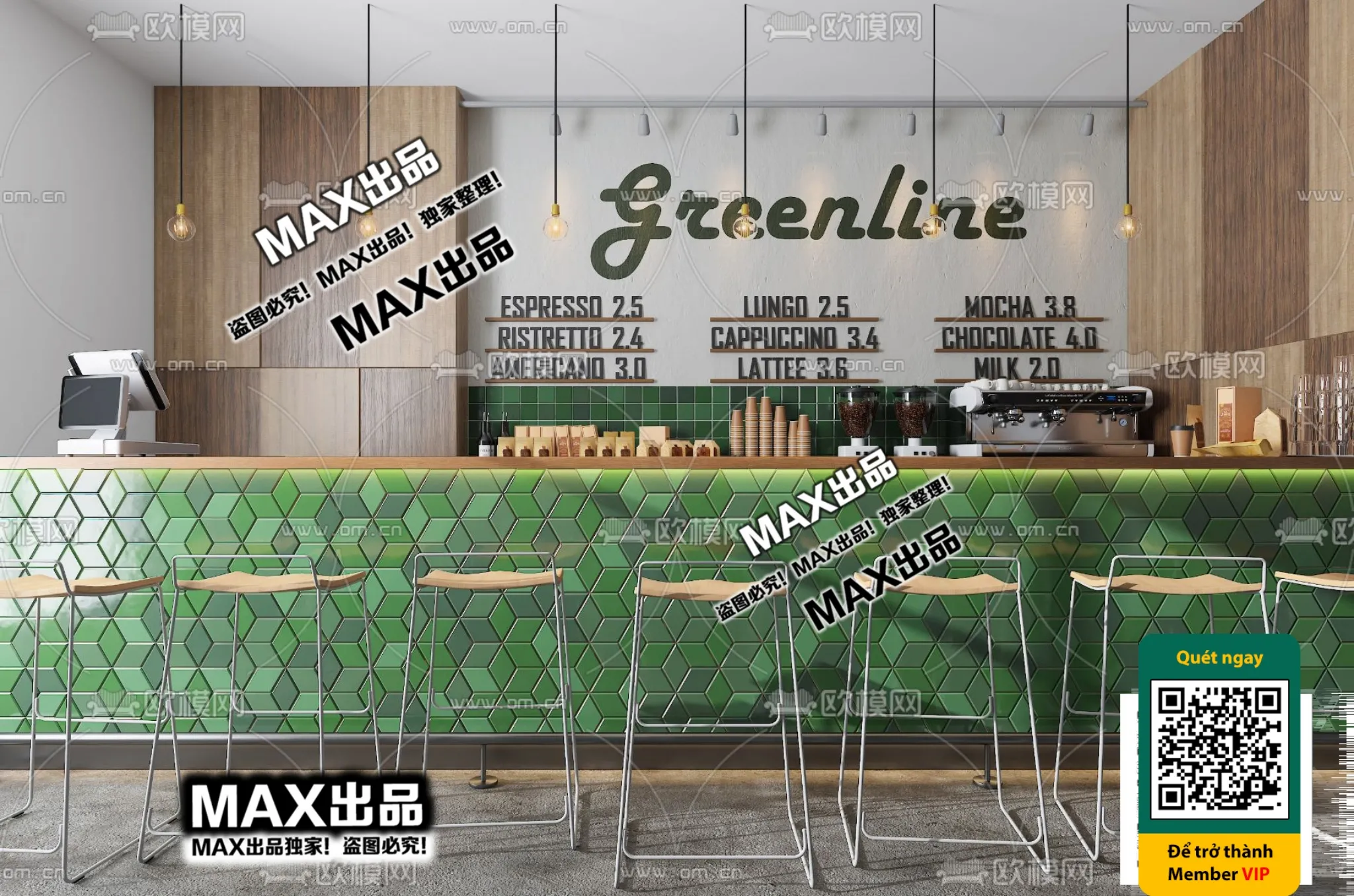 OTHER MODELS – SHOP – VRAY / CORONA – 3D MODEL – 4581