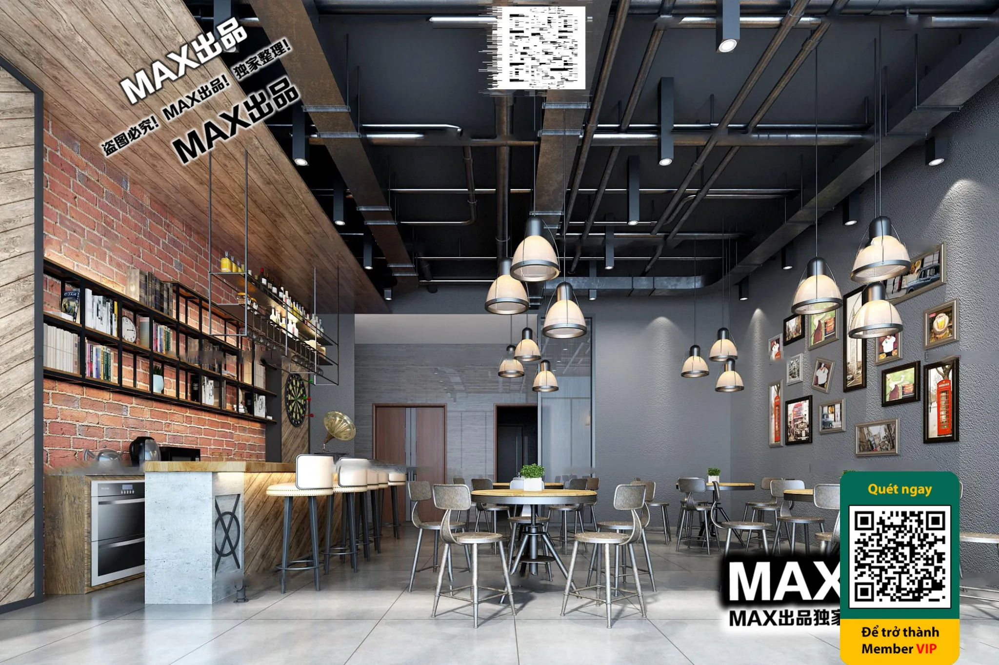 OTHER MODELS – SHOP – VRAY / CORONA – 3D MODEL – 4588