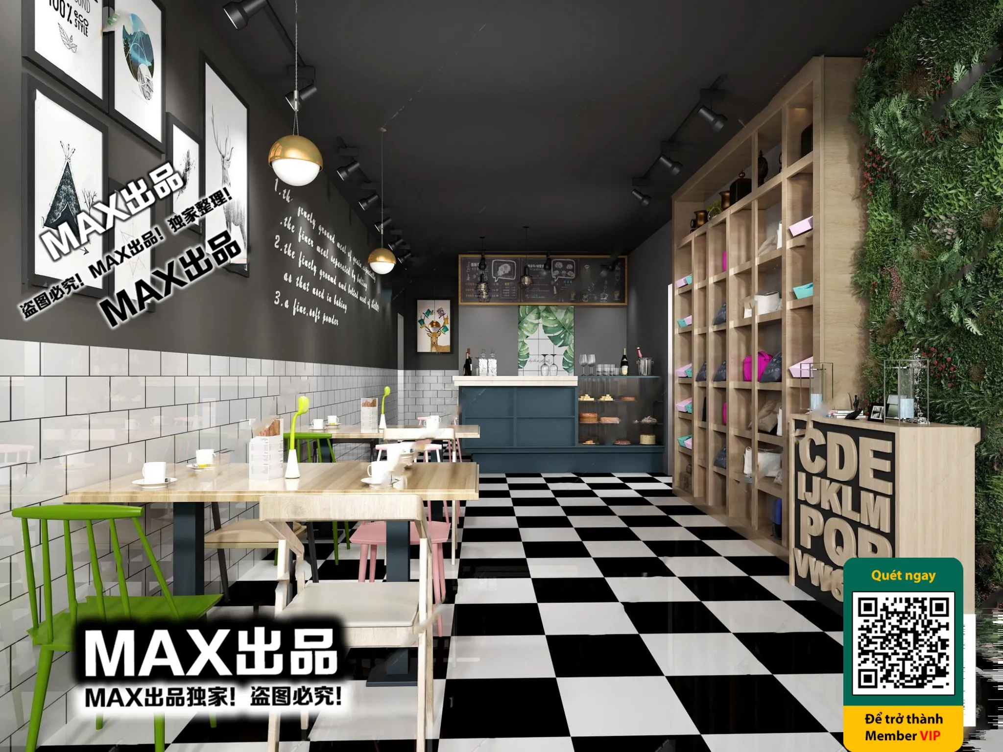 OTHER MODELS – SHOP – VRAY / CORONA – 3D MODEL – 4602