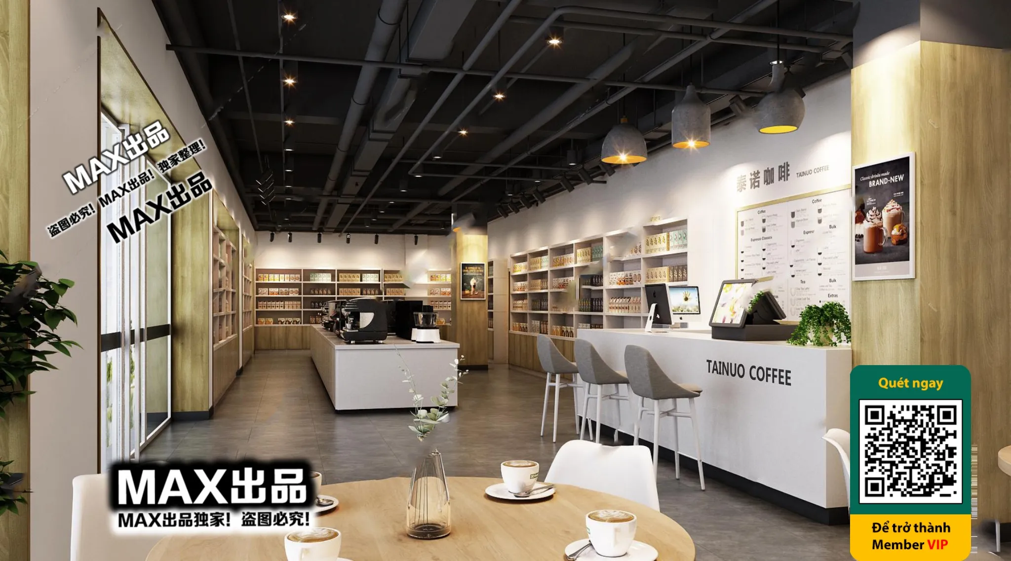 OTHER MODELS – SHOP – VRAY / CORONA – 3D MODEL – 4603