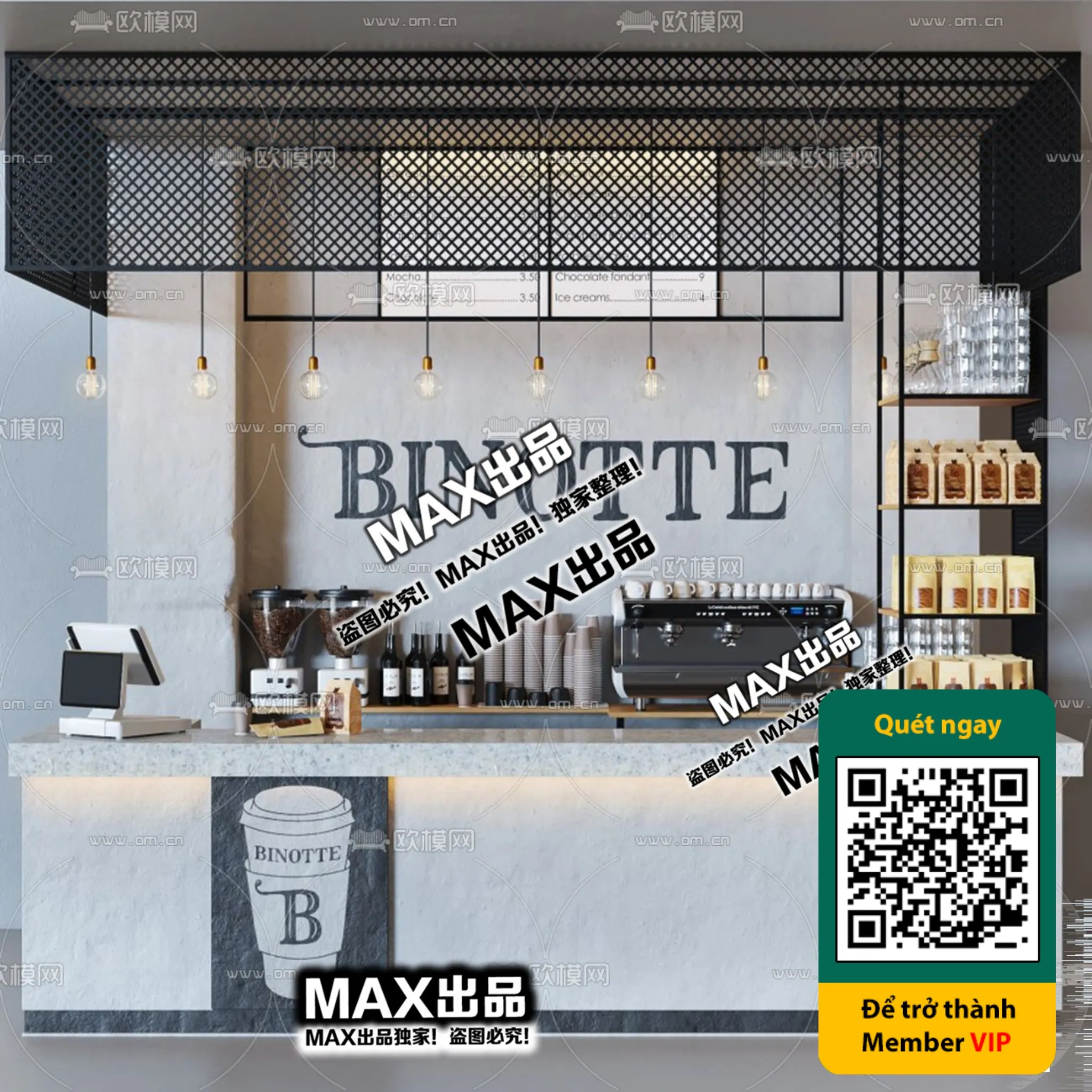 OTHER MODELS – SHOP – VRAY / CORONA – 3D MODEL – 4604