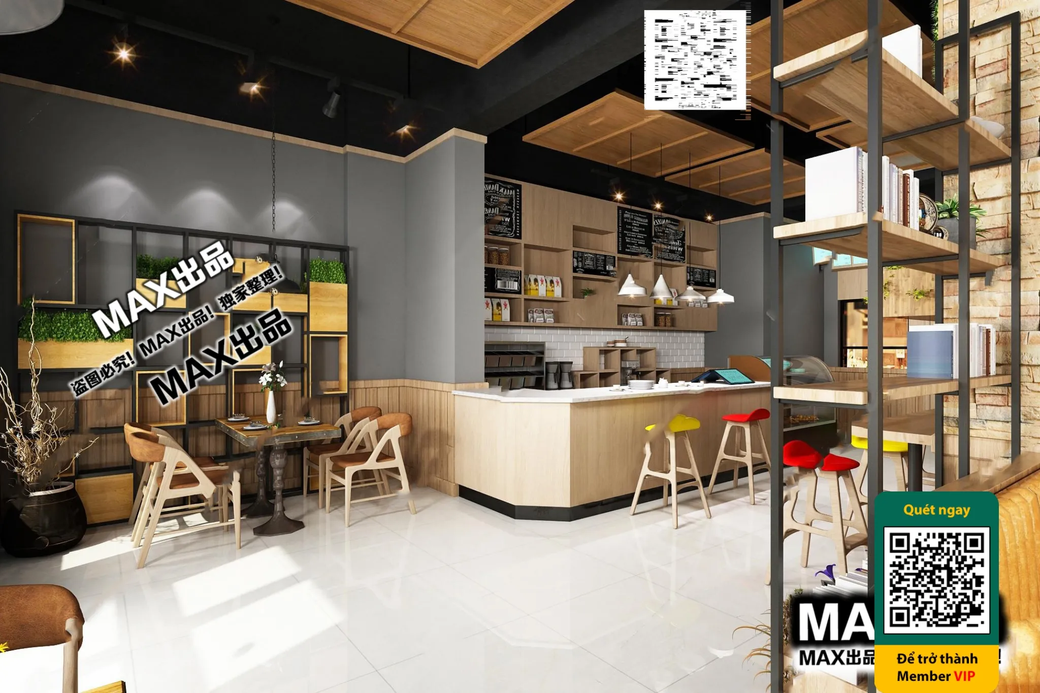 OTHER MODELS – SHOP – VRAY / CORONA – 3D MODEL – 4632