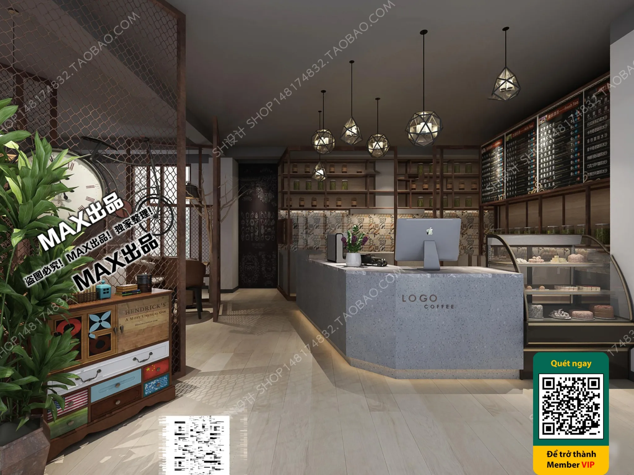 OTHER MODELS – SHOP – VRAY / CORONA – 3D MODEL – 4640