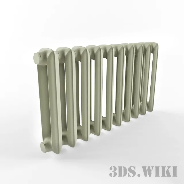 other-models – Soviet radiator 3D Model