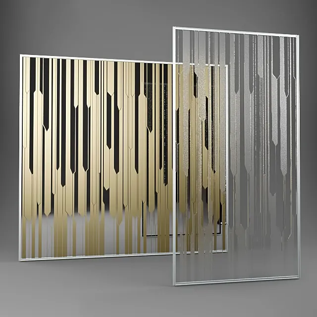 other-models – stained-glass window  stained Milan exhibition 3D Model