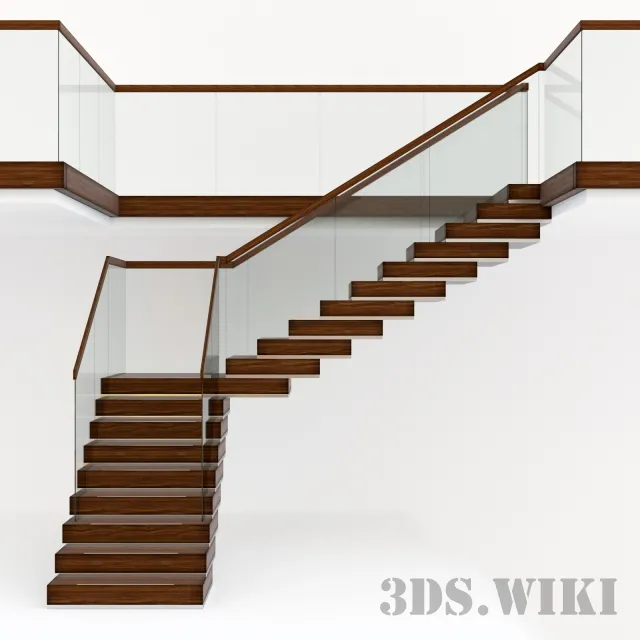 other-models – Staircase in modern style 3D Model