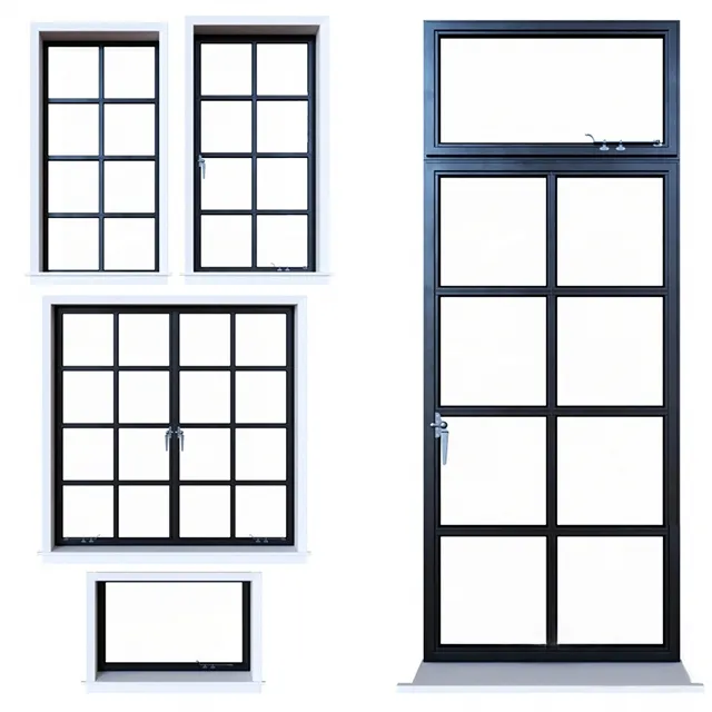 other-models – Steel Windows 3D Model
