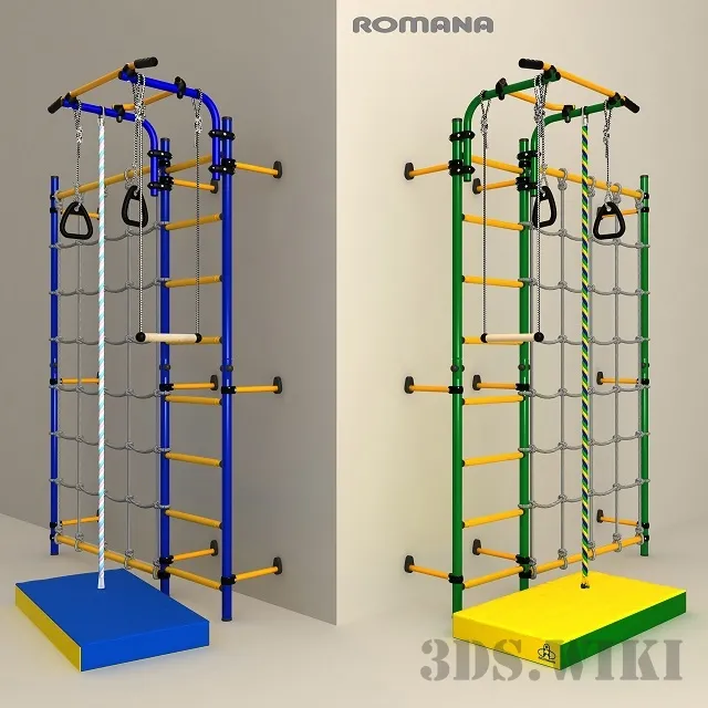 other-models – Swedish wall ROMANA CARUSEL Comet S3 3D Model
