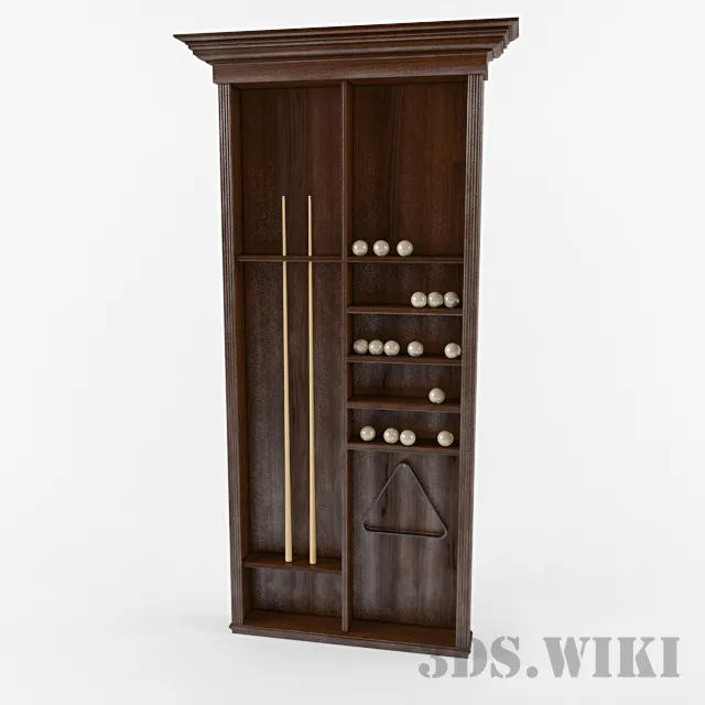 other-models – Wardrobe in the billiard room 3D Model