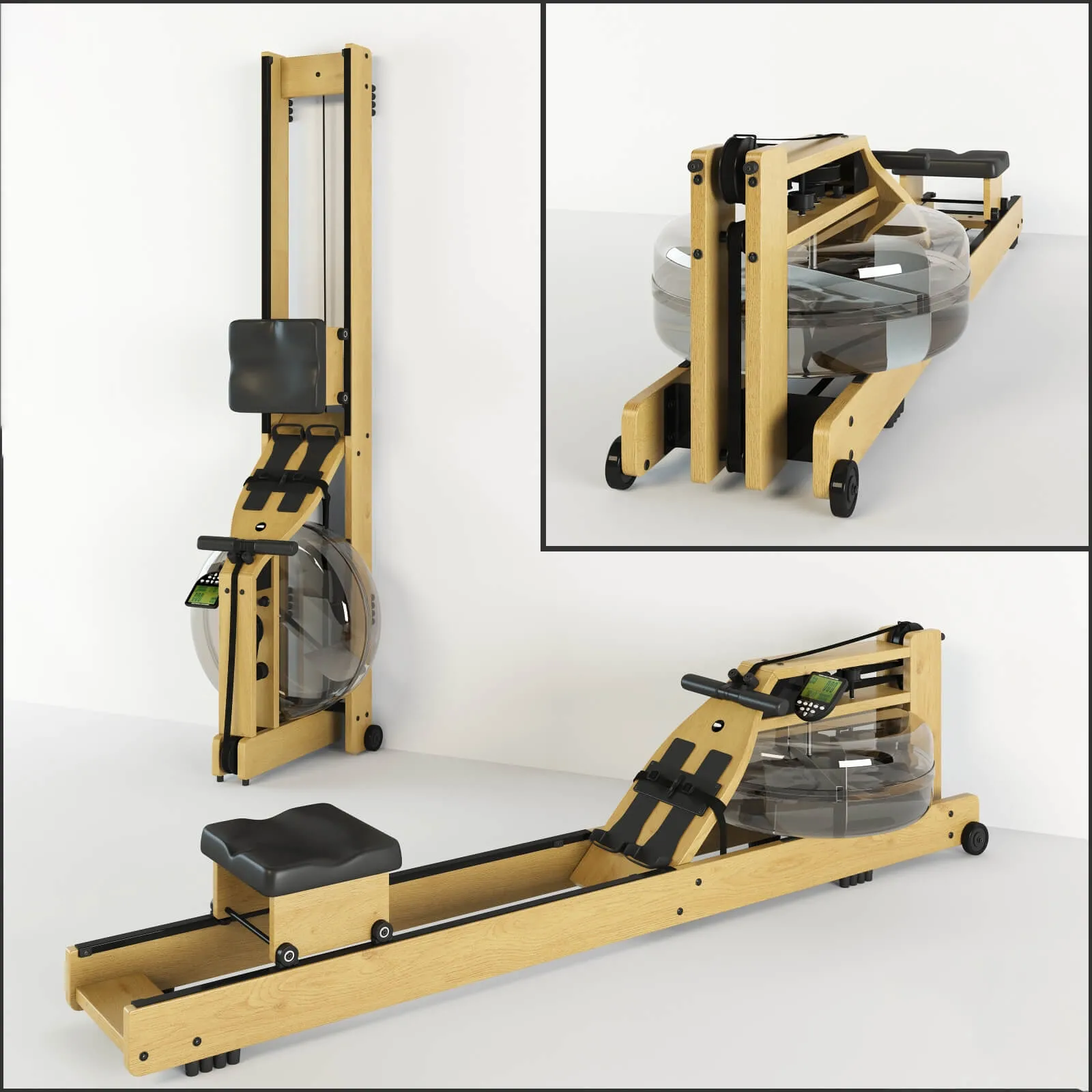 other-models – WaterRover rowing machine 3D Model