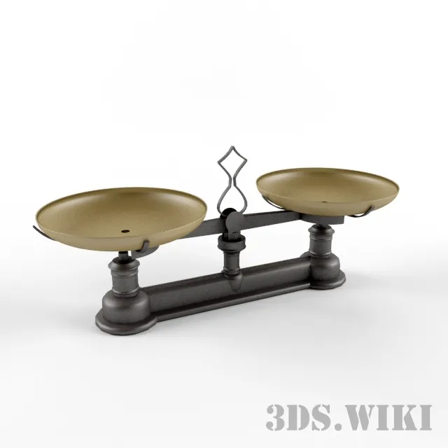 other-models – Weights scales 3D Model