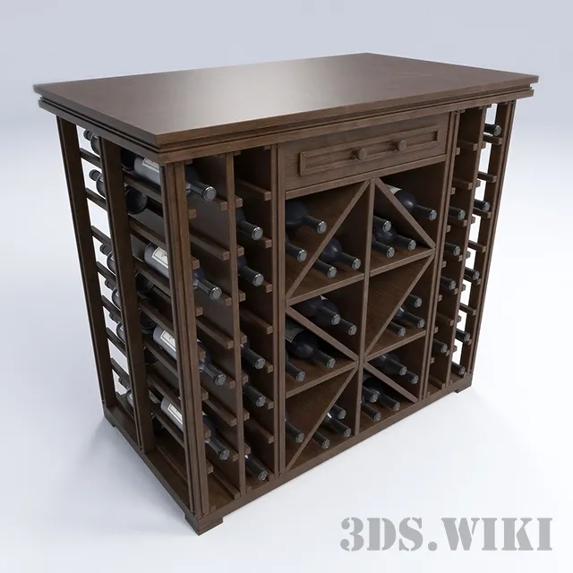 other-models – Wine cabinet 3D Model