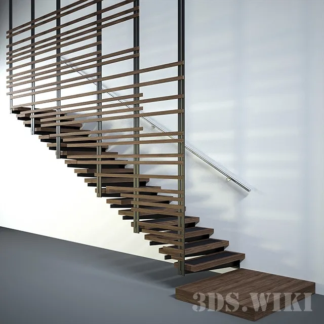 other-models – WOOD STAIR 3D Model