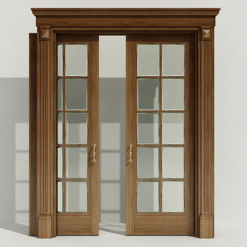 other-models – Wooden doors 03 3D Model