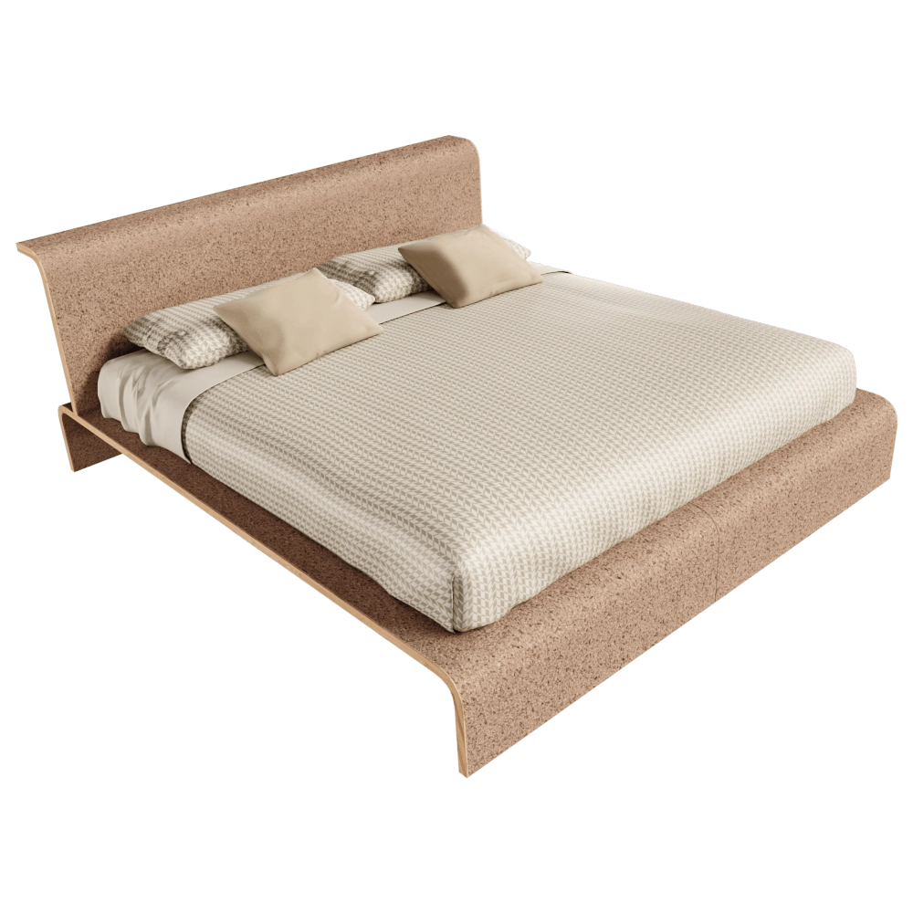 OTQ design – Bed BISU 3D Model OTQ design – Bed BISU 3D Model