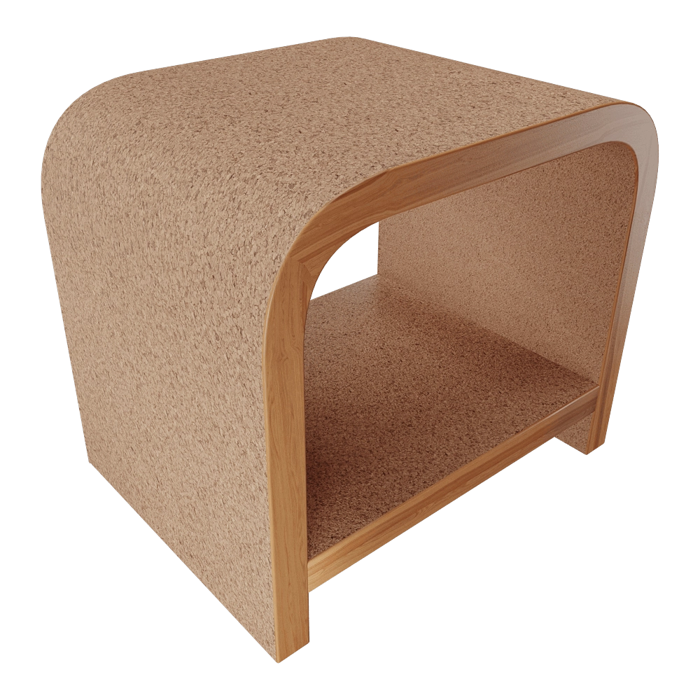 OTQ design – Bedside table BISU 3D Model