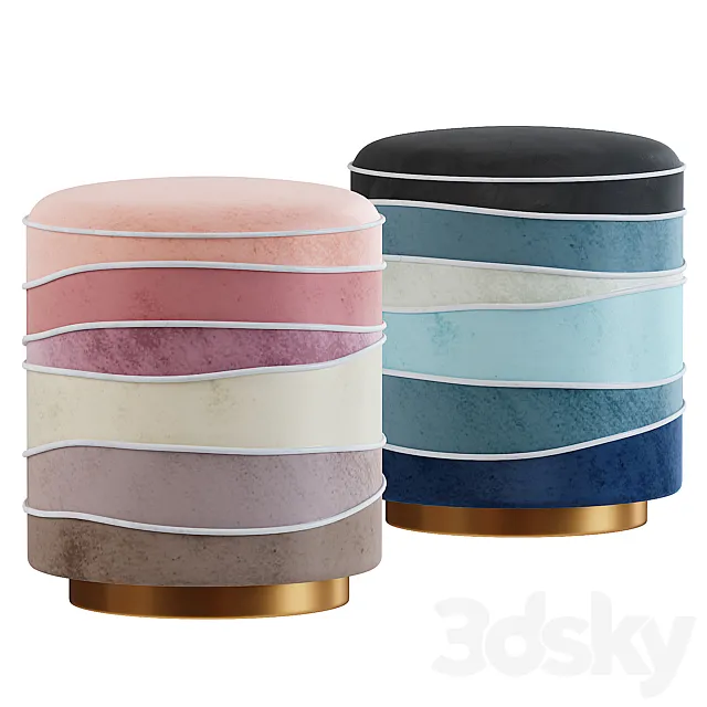 Ottiu Charisse STOOL 3DModel