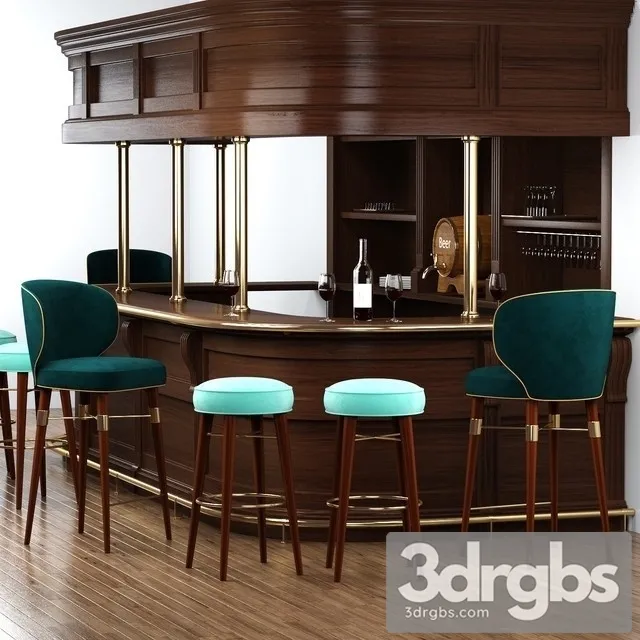 Ottiu Set Bar 3D Model Download