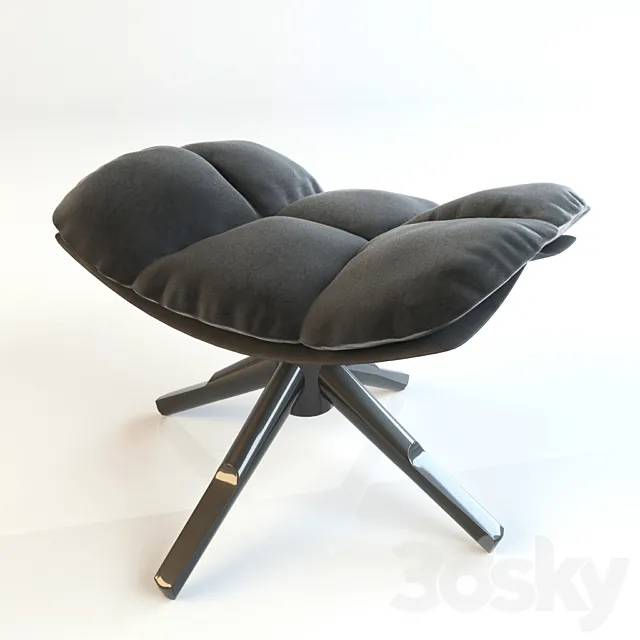 Ottoman Husk 3D Model Ottoman Husk 3D Model