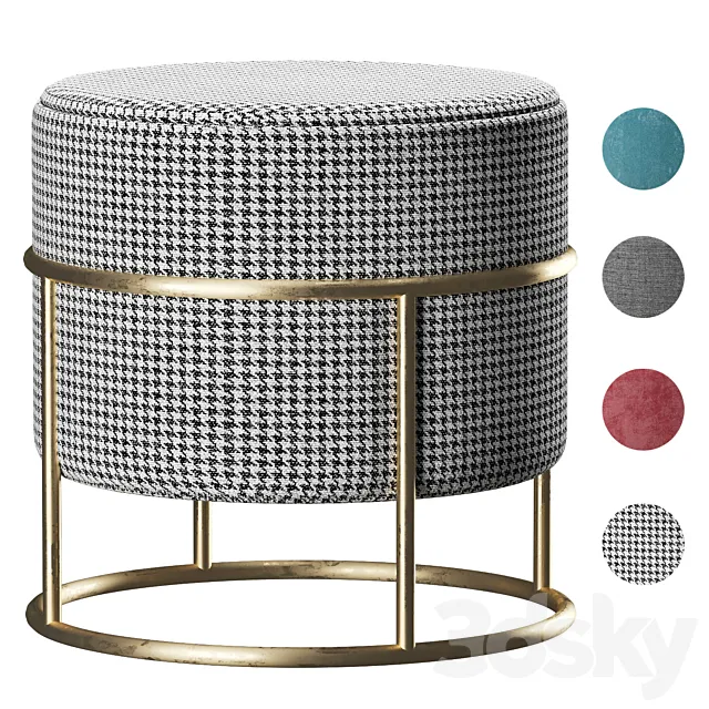 ottoman lets loft store 3D Model