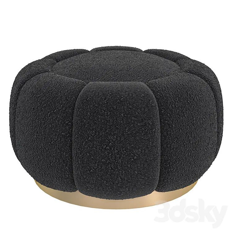 Ottoman Ottoman Inger by Eichholtz 3D Model Free Download