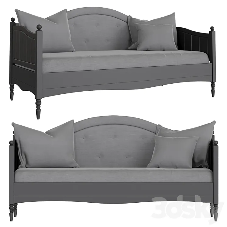 Ottoman Timberica Aino №9 3D Model Free Download