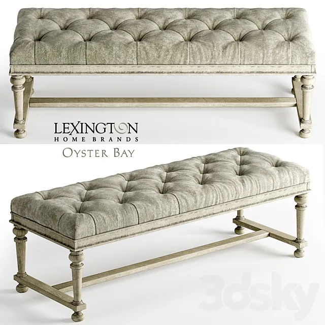 ottomans lexington 3DModel ottomans lexington 3DModel
