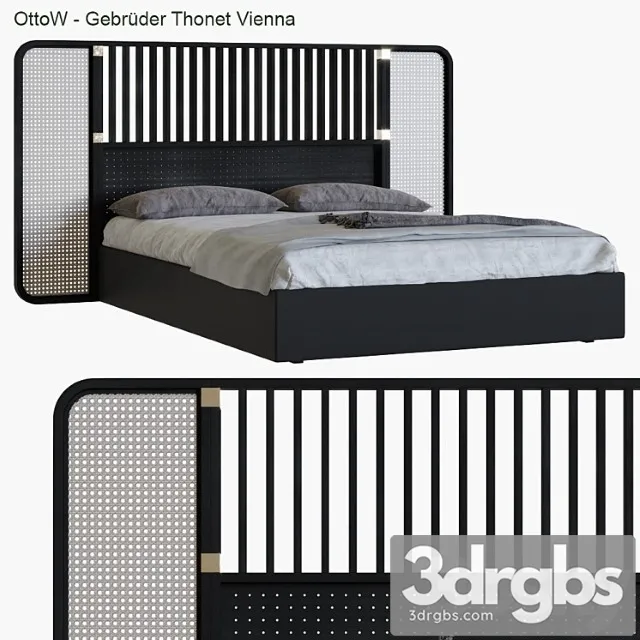 Ottow by gebrüder thonet vienna 2 3D Model Download Ottow by gebrüder thonet vienna 2 3D Model Download