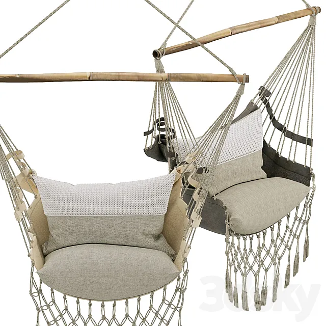 Outboard hammock 3D Model