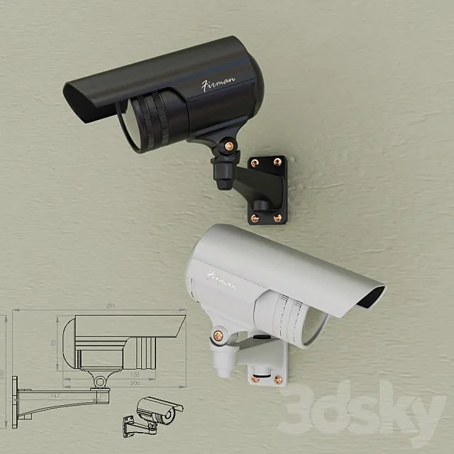 Outdoor Camera 3D Model