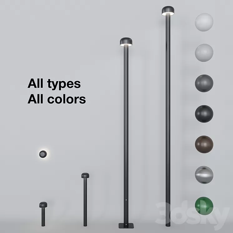 Outdoor Collection Flos Bellhop 3D Model