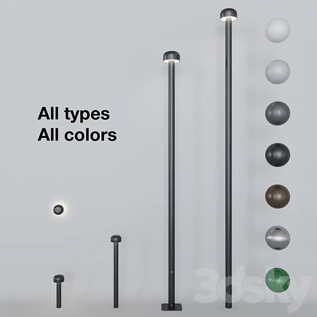 Outdoor Collection Flos Bellhop 3DModel